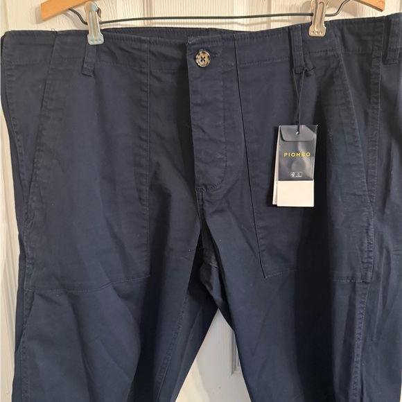 Piombo Button Up Bermuda Flat Front Shorts Men’s XXL NWT - Picture 4 of 7